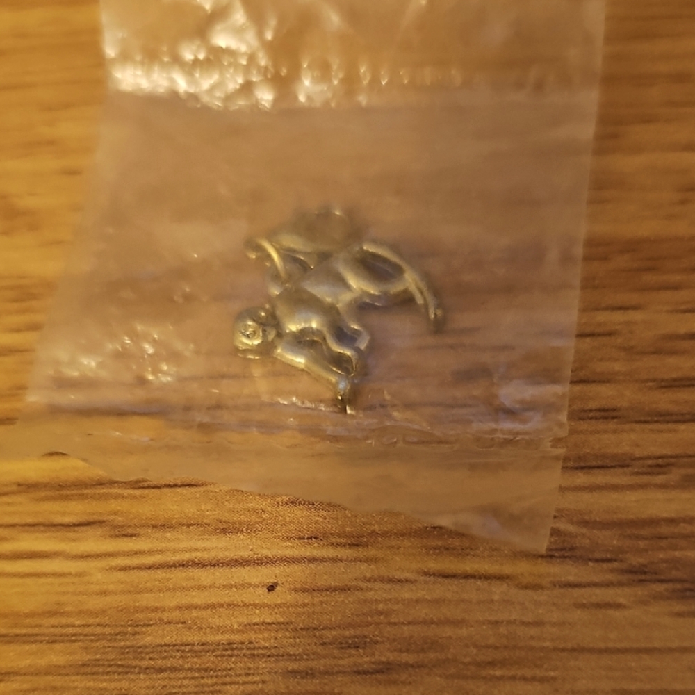 Gold-Tone Monkey Charm